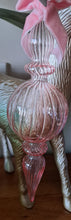 Load image into Gallery viewer, PINK GLASS FINIAL BY RAZ
