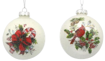 Load image into Gallery viewer, GLASS BAUBLE DECORATION.
